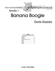 Banana Boogie Orchestra Scores/Parts sheet music cover